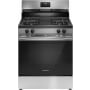 Frigidaire 30 Inch Wide 5.1 Cu. Ft. Free Standing Gas Range with LED Display and Broil Element Stainless Steel