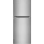 Frigidaire 34 Inch Wide 10.1 Cu. Ft. Energy Star Certified Top Freezer Refrigerator with Gallon Door Bins and LED Lighting Brushed Steel