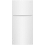 Frigidaire 30 Inch Wide 18.3 Cu. Ft. Top Freezer Refrigerator with Crisper Bins and Ice Maker Ready White