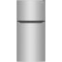 Frigidaire 30 Inch Wide 20 Cu. Ft. Top Freezer Refrigerator with Crisper Bins and LED Lights Stainless Steel