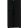 Frigidaire 34 Inch Wide 22.3 Cu. Ft. Energy Star Certified Side By Side Refrigerator with Crisper Bins and EvenTemp Cooling System Black