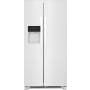 Frigidaire 34 Inch Wide 22.3 Cu. Ft. Energy Star Certified Side By Side Refrigerator with Crisper Bins and EvenTemp Cooling System White
