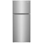 Frigidaire 28 Inch Wide 16.03 Cu. Ft. Energy Star Certified Top Freezer Refrigerator with LED Lighting Stainless Steel