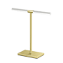 Gatco Latitude II 1 Bar Towel Stand Brushed Brass / Acrylic