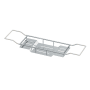 Gatco 28" Wide Stainless Steel Bath Caddy Chrome