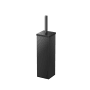 Gatco Free Standing Toilet Brush Holder Matte Black