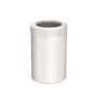 Gatco 11.4 Liter Metal Free Standing Trash Can Matte Pearl