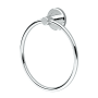 Gatco Latitude II 6-1/2" Wall Mounted Towel Ring Chrome