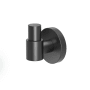 Gatco Reveal Single Robe Hook Matte Black