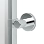 Gatco Channel 24-1/2" W x 32-1/2" H Modern Rectangular Framed Bathroom Wall Mirror Chrome