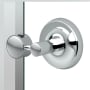 Gatco Designer II 24" W x 32" H Oval Frameless Bathroom Mirror Chrome