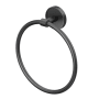 Gatco Sky 6-1/2" Wall Mounted Towel Ring Matte Black