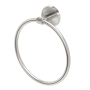 Gatco Sky 6-1/2" Wall Mounted Towel Ring Satin Nickel
