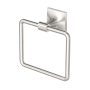 Gatco Waterline 5-7/8" Wall Mounted Towel Ring Satin Nickel