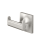 Gatco Waterline Double Robe Hook Satin Nickel