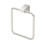 Gatco A-Line 6-1/8" Wall Mounted Towel Ring Satin Nickel