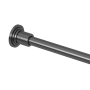 Gatco 73-1/4" Marina Shower Rod Set Matte Black