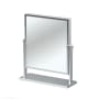Gatco Elegant 9-3/4" W x 12" H Rectangular Framed Bathroom Mirror Chrome
