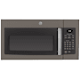 GE 30 Inch Wide 1.6 Cu. Ft. 1000 Watt Over the Range Microwave with Two-Speed 300 CFM Venting System and Auto and Time Defrost Fingerprint Resistant Slate