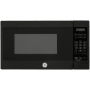 GE 18 Inch Wide 0.7 Cu. Ft. 700 Watt Countertop Microwave with Instant On Controls and Child Lock Black