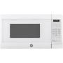 GE 18 Inch Wide 0.7 Cu. Ft. 700 Watt Countertop Microwave with Instant On Controls and Child Lock White