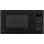 GE 19 Inch Wide 0.9 Cu. Ft. 900 Watt Countertop Microwave Black