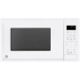 GE 19 Inch Wide 0.9 Cu. Ft. 900 Watt Countertop Microwave White