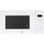 GE 22 Inch Wide 1.6 Cu. Ft. 1,150 Watt Countertop Microwave with Instant On Controls White