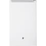 GE 20 Inch Wide 4.4 Cu. Ft. Energy Star Rated Undercounter Refrigerator with Door Shelves and Can Rack White
