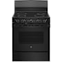 GE 30 Inch Wide 5 Cu. Ft. Energy Star Certified Free Standing Electric Range with Hot Surface Indicator Black