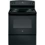 GE 30 Inch Wide 5 Cu. Ft. Free Standing Electric Range Black