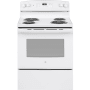 GE 30 Inch Wide 5 Cu. Ft. Free Standing Electric Range White