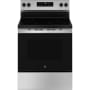 GE 30 Inch Wide 5.3 Cu. Ft. Free Standing Electric Range with Self Clean Mode and Dual Element Stainless Steel
