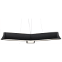 Generation Lighting Vaughn 29" Wide LED Outdoor Chandelier Midnight Black