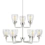 Generation Lighting Belton 9 Light 32" Wide Chandelier Brushed Nickel