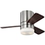 Generation Lighting Era 32" 3 Blade Indoor LED Ceiling Fan with Matte Opal Glass Shade Brushed Nickel