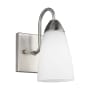 Generation Lighting Seville 9" Tall Bathroom Sconce Brushed Nickel