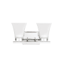 Generation Lighting Bayfield 2 Light 13" Wide LED Vanity Light Chrome