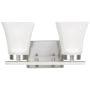 Generation Lighting Bayfield 2 Light 13" Wide LED Vanity Light Brushed Nickel