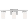 Generation Lighting Robie 3 Light 24" Wide LED Vanity Light Chrome