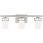 Generation Lighting Robie 3 Light 24" Wide LED Vanity Light Brushed Nickel