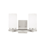 Generation Lighting Alturas 2 Light 14" Wide LED Vanity Light Brushed Nickel