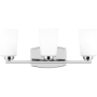 Generation Lighting Franport 3 Light 21" Wide LED Vanity Light Chrome