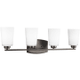 Generation Lighting Franport 4 Light 29" Wide LED Vanity Light Bronze