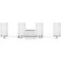 Generation Lighting Hettinger 4 Light 29" Wide LED Vanity Light Chrome
