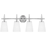Generation Lighting Driscoll 4 Light 31" Wide LED Vanity Light Chrome