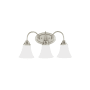 Generation Lighting Holman 3 Light 18" Wide LED Vanity Light Brushed Nickel
