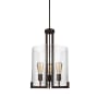 Generation Lighting Dawes 3 Light 16" Wide Pendant Bronze