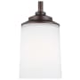 Generation Lighting Kemal 4" Wide LED Mini Pendant Bronze