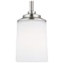 Generation Lighting Kemal 4" Wide LED Mini Pendant Brushed Nickel